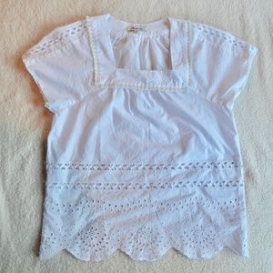 White Madewell Women's blouse